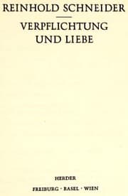 Tapa de Verpflichtung und Liebe