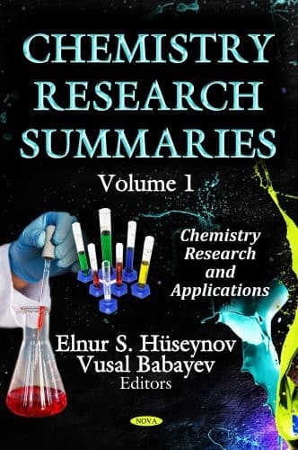 Tapa de Chemistry Research Summaries