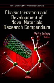 Tapa de Characterization and Development of Novel Materials Research Compendium