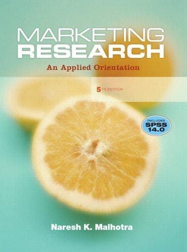 Tapa de Marketing Research