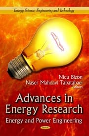 Tapa de Advances in Energy Research