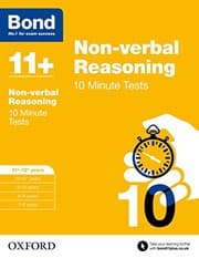 Tapa de Bond 11+ : Non Verbal Reasoning
