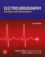 Tapa de Electrocardiography for Healthcare Professionals