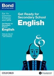 Tapa de Bond 11+ : English