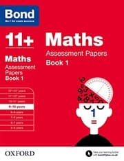 Tapa de Bond 11+ : Maths