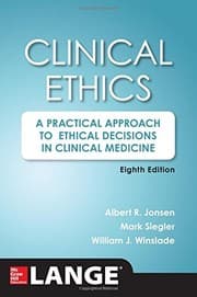 Tapa de Clinical Ethics, 8th Edition