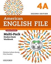Tapa de American English File Second Edition : Level 4 Multi-Pack A
