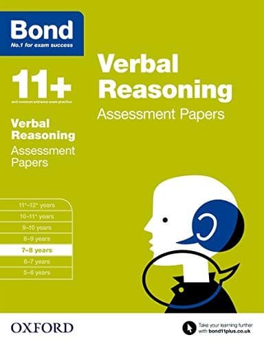 Tapa de Bond 11+ : Verbal Reasoning