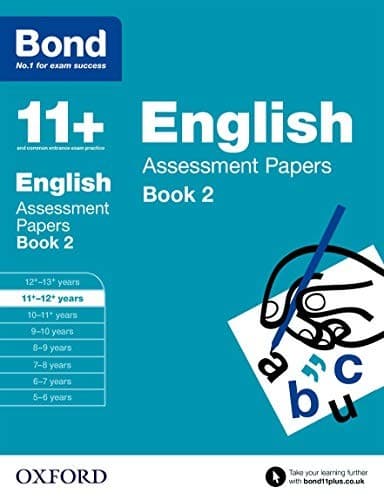 Tapa de Bond 11+ : English