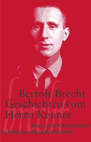 Tapa de Geschichten vom Herrn Keuner