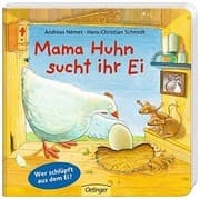 Tapa de Mam Huhn sucht ihr Ei