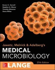 Tapa de Jawetz Melnick & Adelbergs Medical Microbiology 27 E