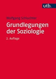 Tapa de Grundlegungen Der Soziologie