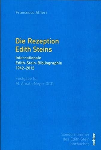 Tapa de Die Rezeption Edith Steins