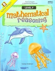 Tapa de Mathematical Reasoning, Level F, Grade 5