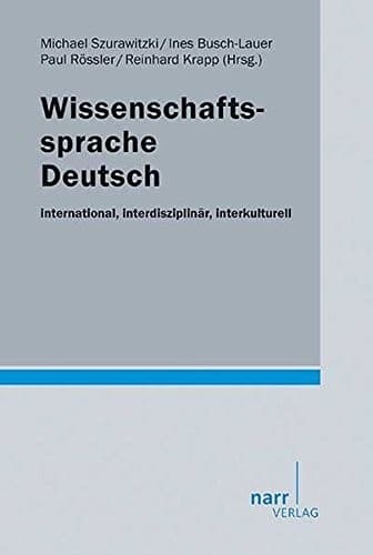 Tapa de Wissenschaftssprache Deutsch