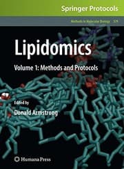 Tapa de Lipidomics : Volume 1