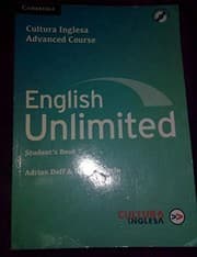 Tapa de English Unlimited Advanced Coursebook with E-Portfolio Cultura Inglesa Rio Edition
