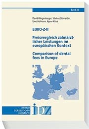 Tapa de Euro-Z-IIPreisvergleich zahnärztlicher Leistungen im europäischen Kontext/Comparison of dental fees in Europe