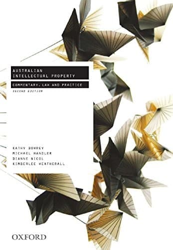 Tapa de Australian intellectual property