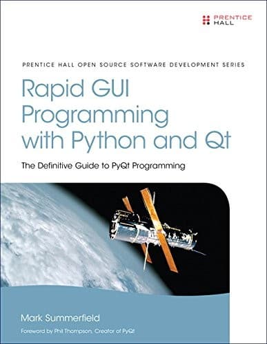 Tapa de Rapid GUI Programming with Python and Qt