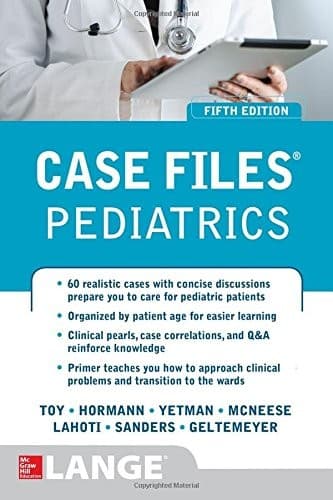 Tapa de Case Files Pediatrics, Fifth Edition