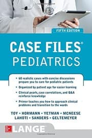 Tapa de Case Files Pediatrics, Fifth Edition
