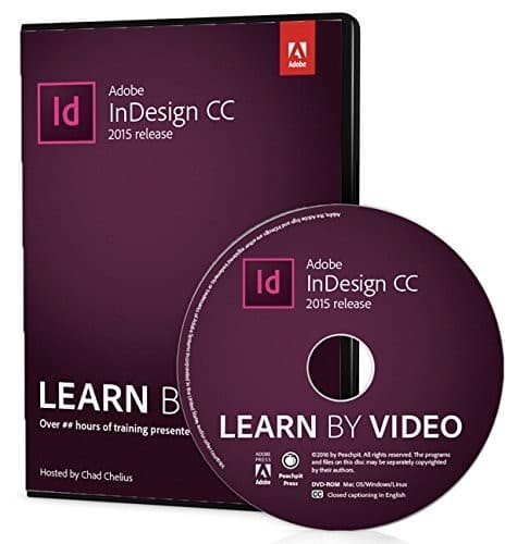 Tapa de Adobe InDesign CC Learn by Video