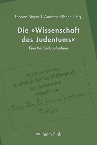 Tapa de Die "Wissenschaft des Judentums"