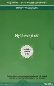 Tapa de MyLab Nursing with Pearson eText -- Access Card -- for Medical Dosage Calculations