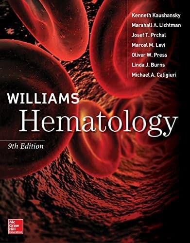 Tapa de Williams Hematology, 9E