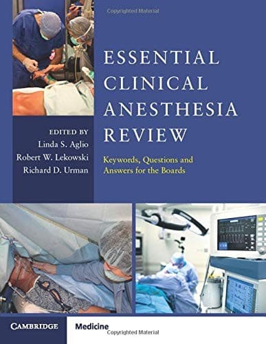 Tapa de Essential Clinical Anesthesia Review
