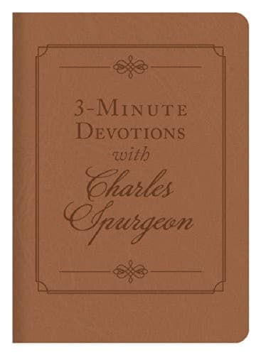 Tapa de 3-Minute Devotions with Charles Spurgeon