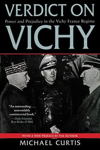 Tapa de Verdict on Vichy