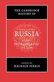 Tapa de The Cambridge History of Russia