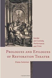Tapa de Prologues and Epilogues of Restoration Theater