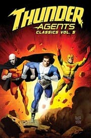 Tapa de T.H.U.N.D.E.R. Agents Classics Volume 5