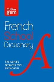 Tapa de Collins School - Collins Gem French School Dictionary