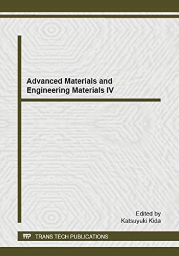 Tapa de Advanced Materials and Engineering Materials IV