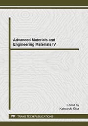 Tapa de Advanced Materials and Engineering Materials IV
