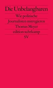 Tapa de Die Unbelangbaren