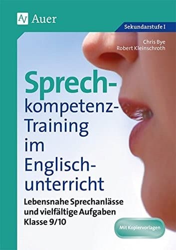 Tapa de Sprechkompetenz-Training Englisch 9/10