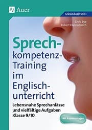 Tapa de Sprechkompetenz-Training Englisch 9/10