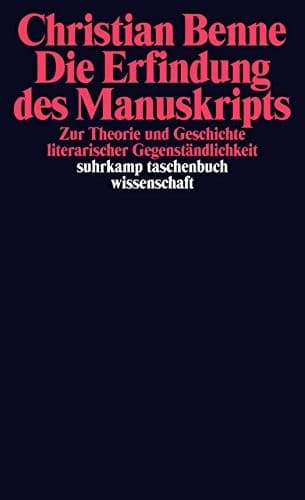 Tapa de Die Erfindung des Manuskripts
