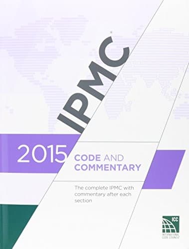 Tapa de 2015 International Property Maintenance Code Commentary.