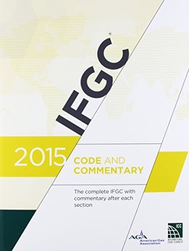 Tapa de 2015 International Fuel Gas Code Commentary