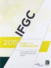 Tapa de 2015 International Fuel Gas Code Commentary