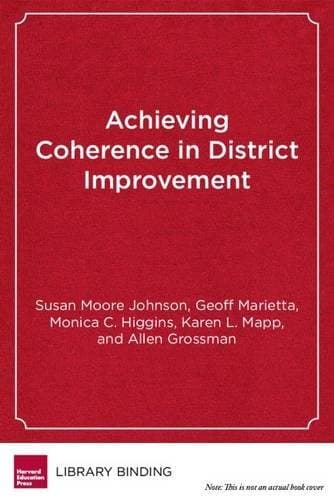 Tapa de Achieving Coherence in District Improvement