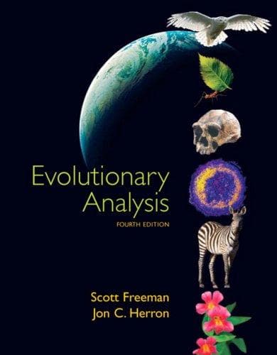 Tapa de Evolutionary Analysis (4th Edition)