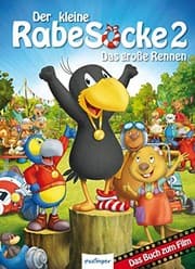 Tapa de Der kleine Rabe Socke - Das große Rennen, Das Buch zum Film